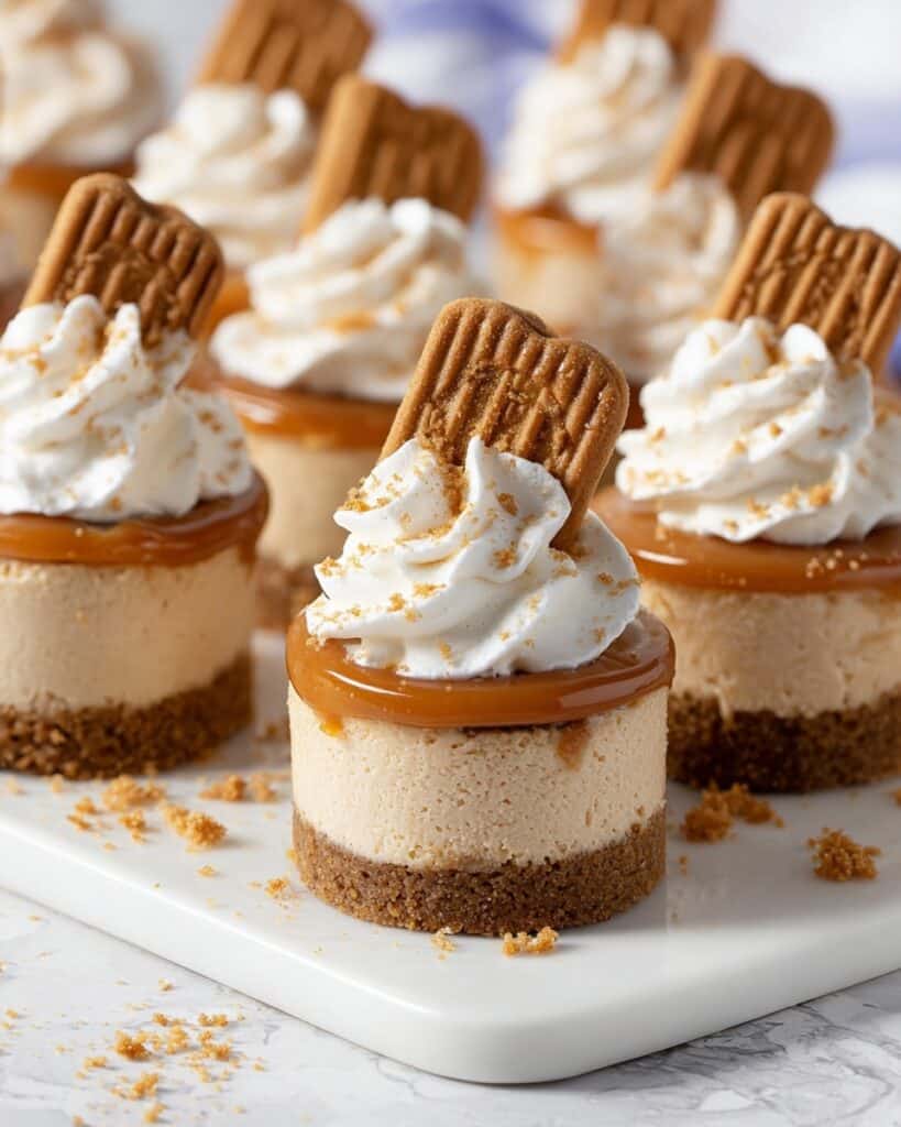 Mini Biscoff Cheesecakes Recipe