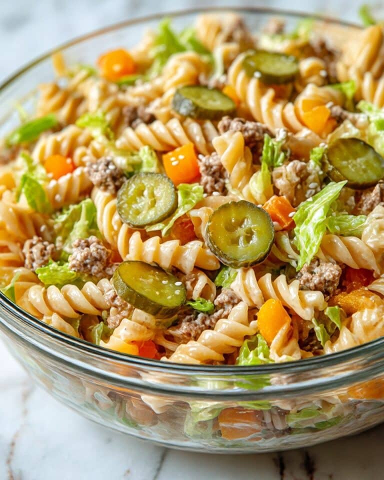 Big Mac Pasta Salad Recipe