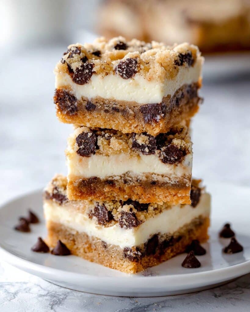 Cookie Dough Cheesecake Bars Recipe