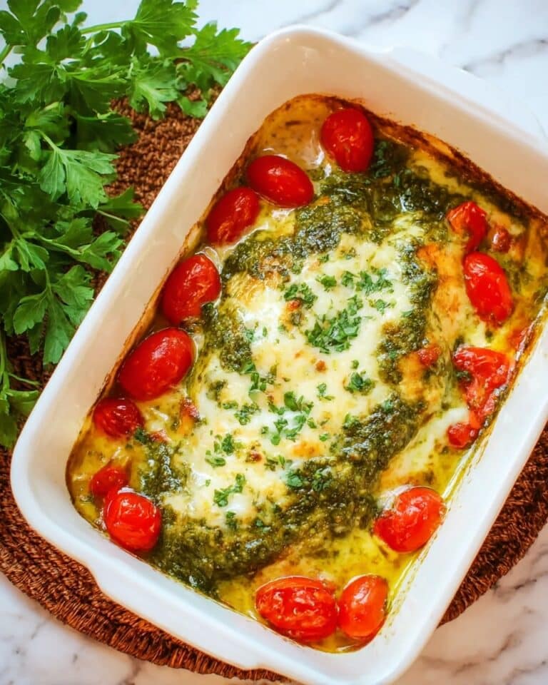 Baked Pesto Chicken Recipe