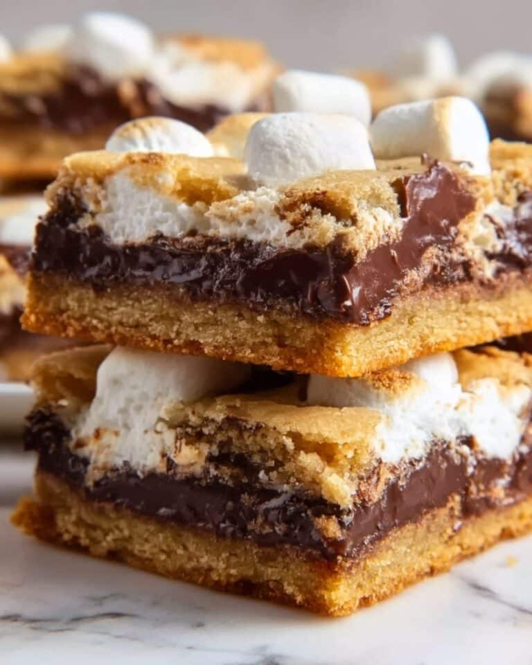 S’mores Cookie Bars Recipe