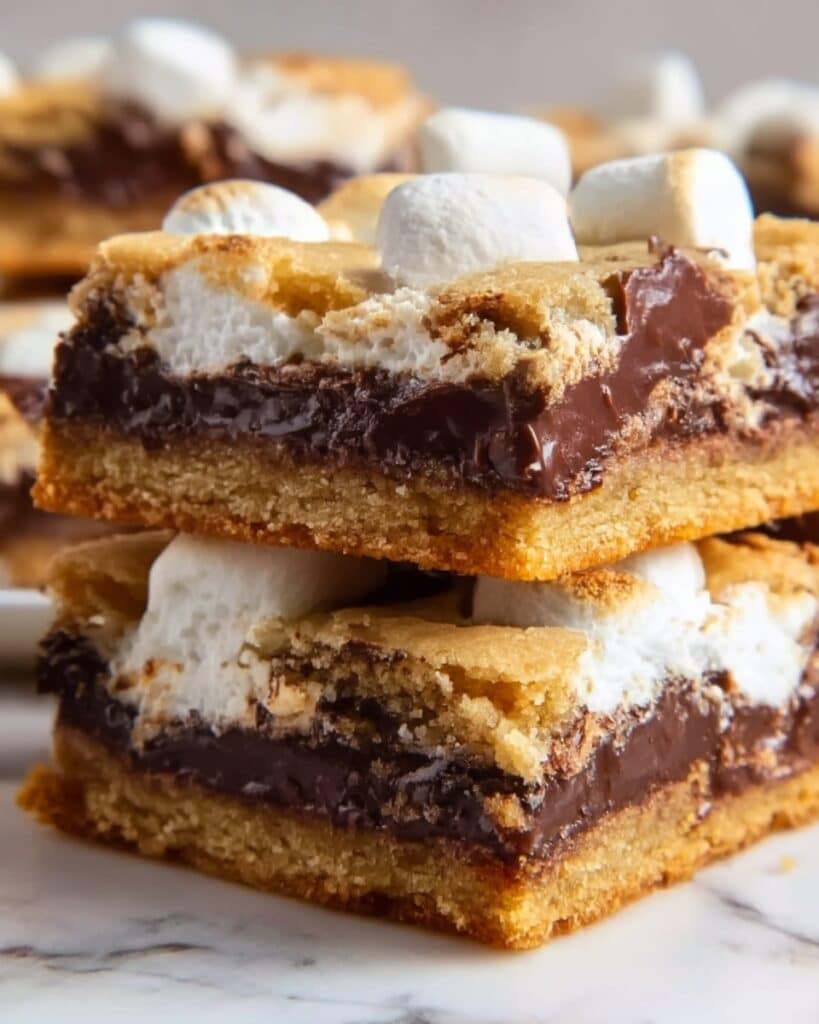 S’mores Cookie Bars Recipe