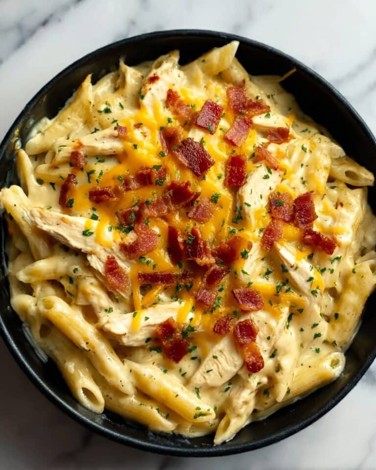 Creamy Crack Chicken Penne Recipe