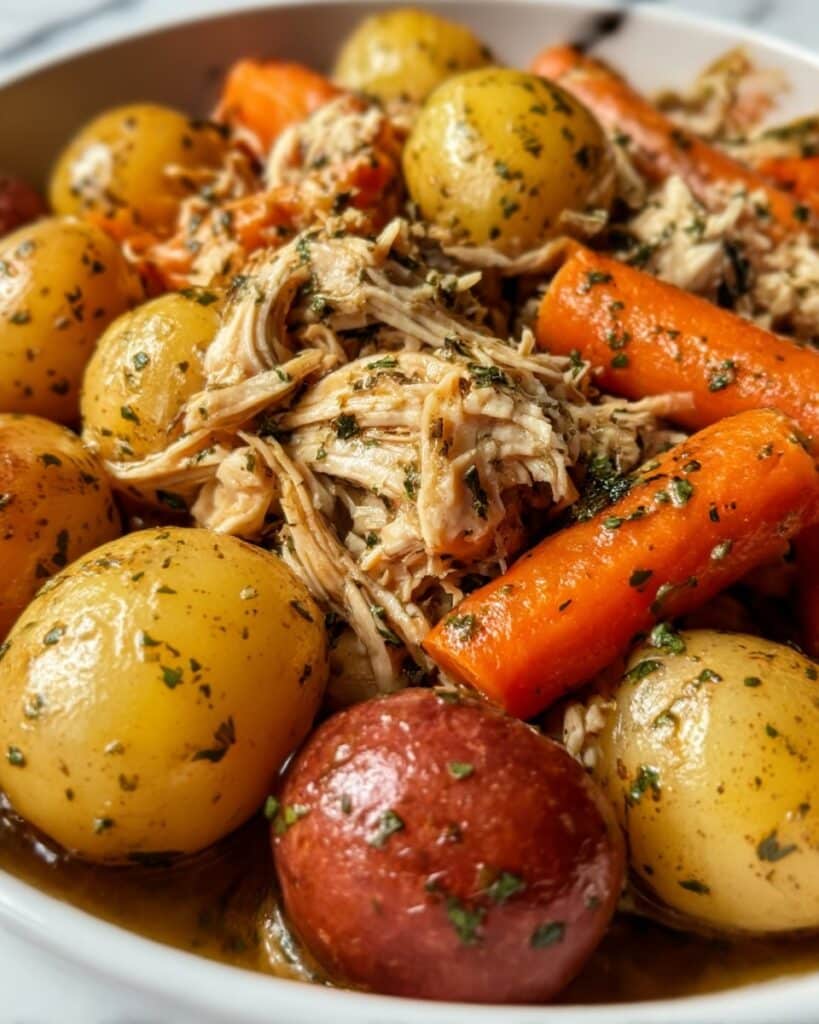 Garlic Butter Chicken Crockpot Recipe