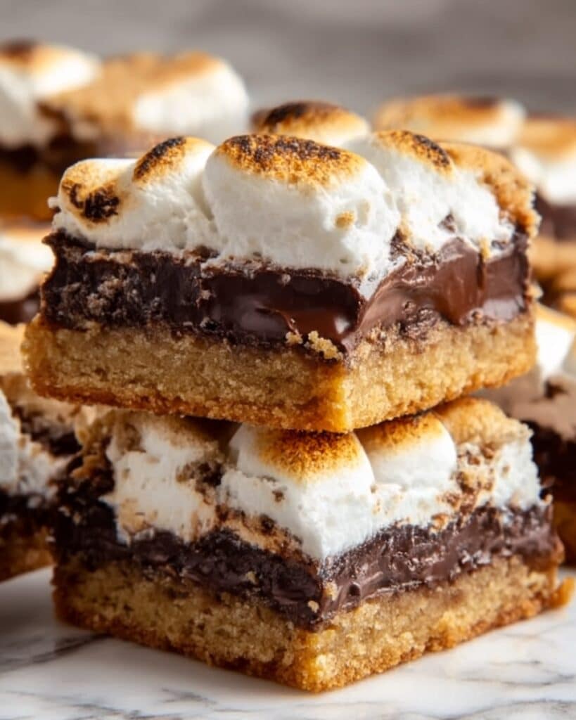 S’mores Cookie Bars Recipe