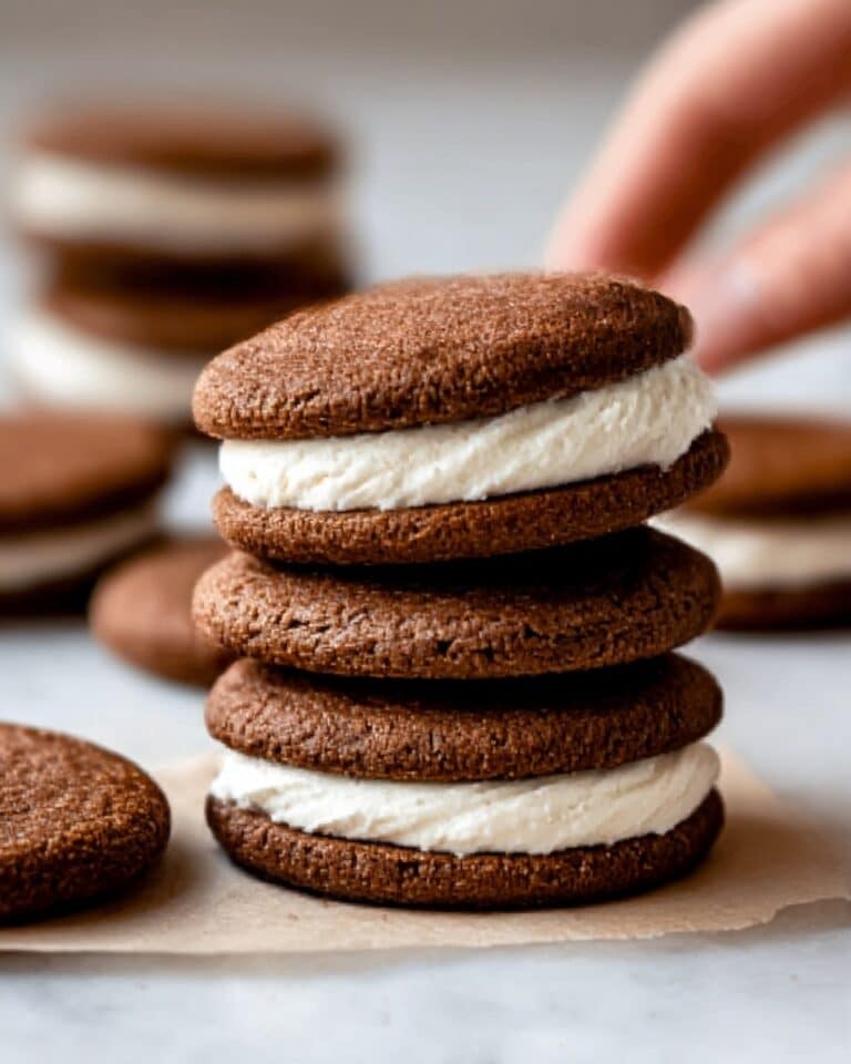 Gingerbread Sandwich Cookies Recipe