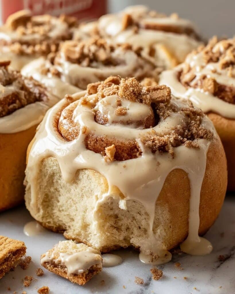 Biscoff Cookie Butter Cinnamon Rolls Recipe