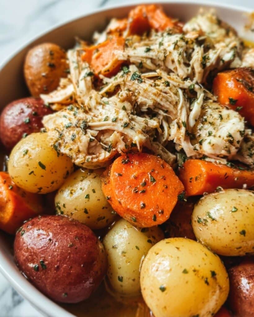 Garlic Butter Chicken Crockpot Recipe