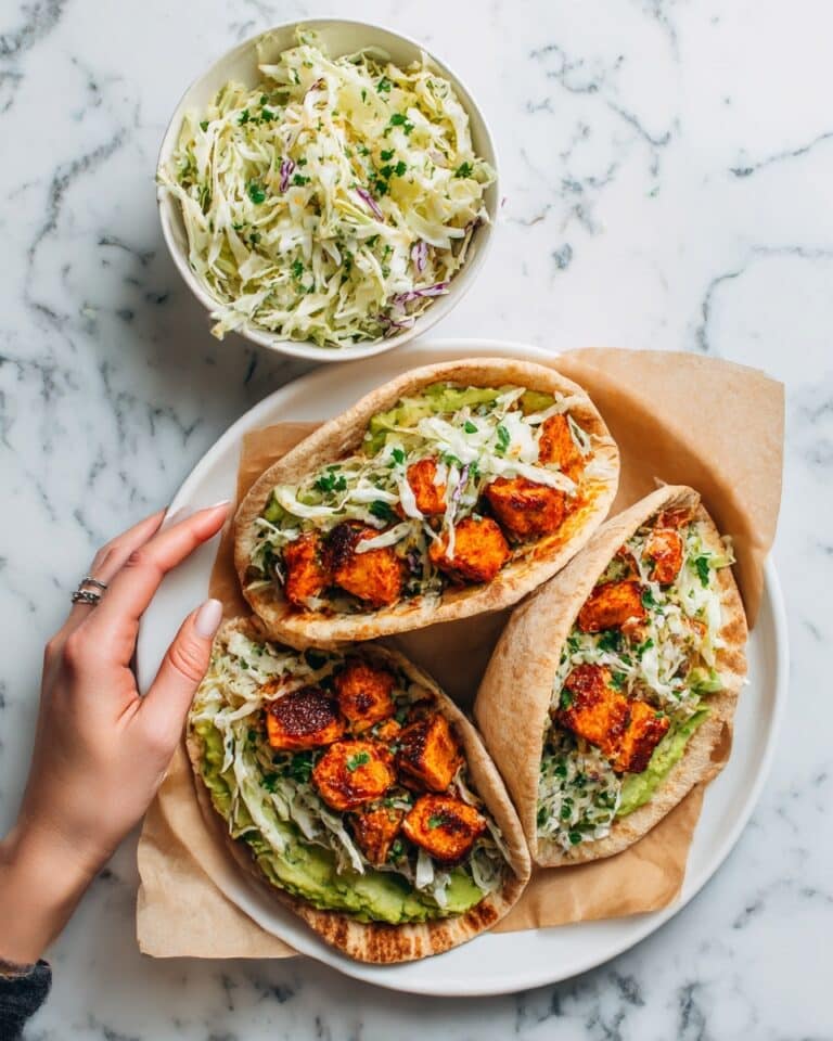 Sheet Pan Chicken Pitas with Herby Ranch Recipe