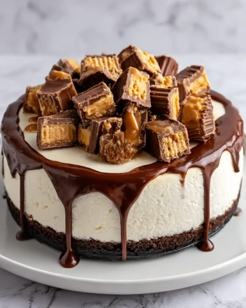 Reese’s Peanut Butter Cup Cheesecake Recipe