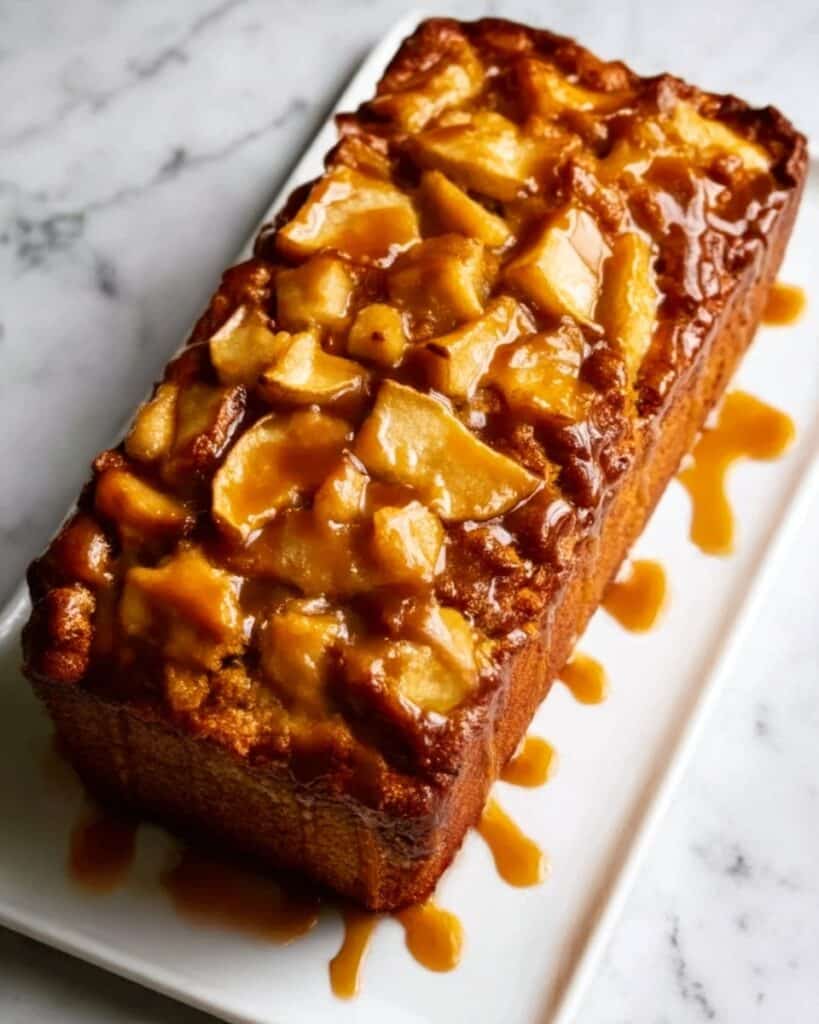 Caramel Apple Fritter Bread Recipe