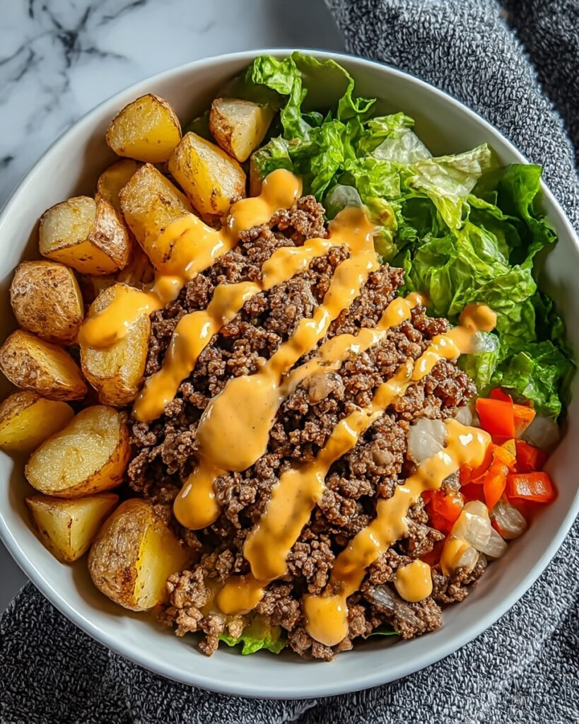 Savory Smash Burger Bowl Recipe