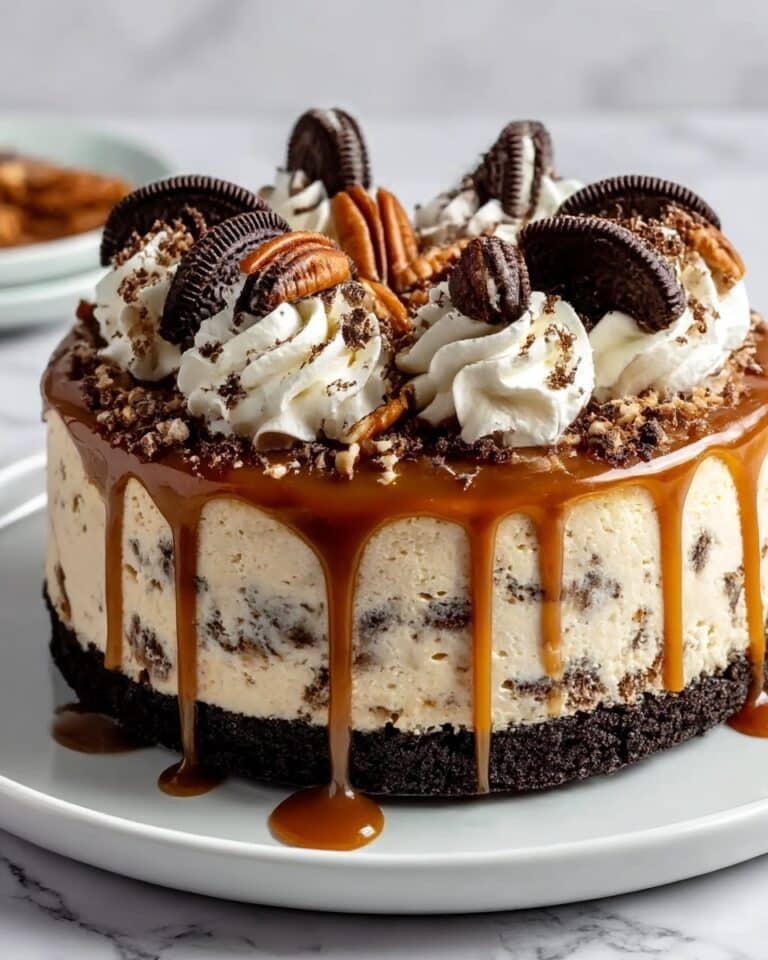 No-Bake German Chocolate Cheesecake Recipe