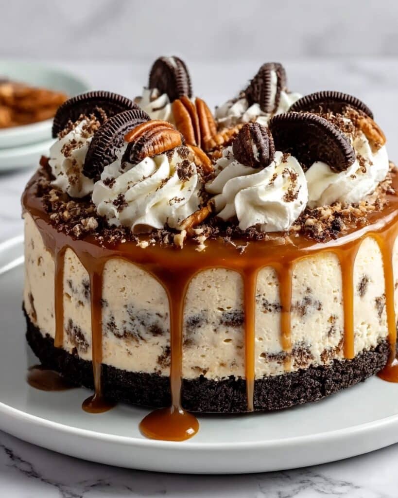 No-Bake German Chocolate Cheesecake Recipe