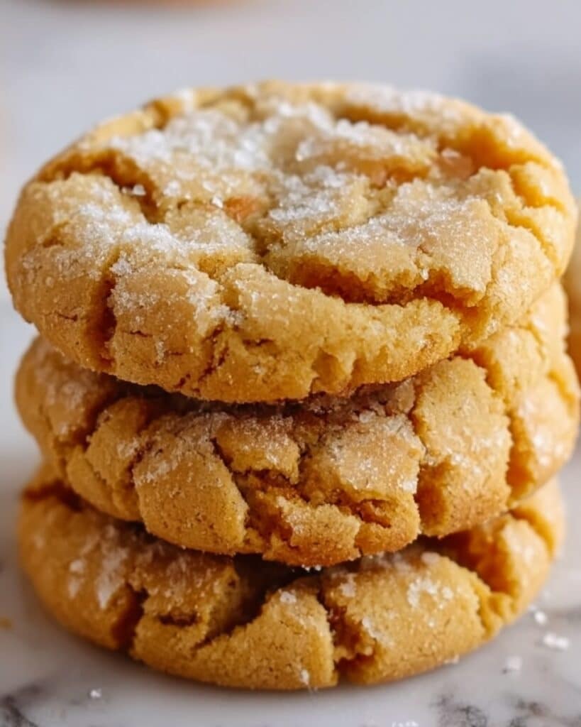 Crinkly Crackly Butter Toffee Sugar Cookies Recipe