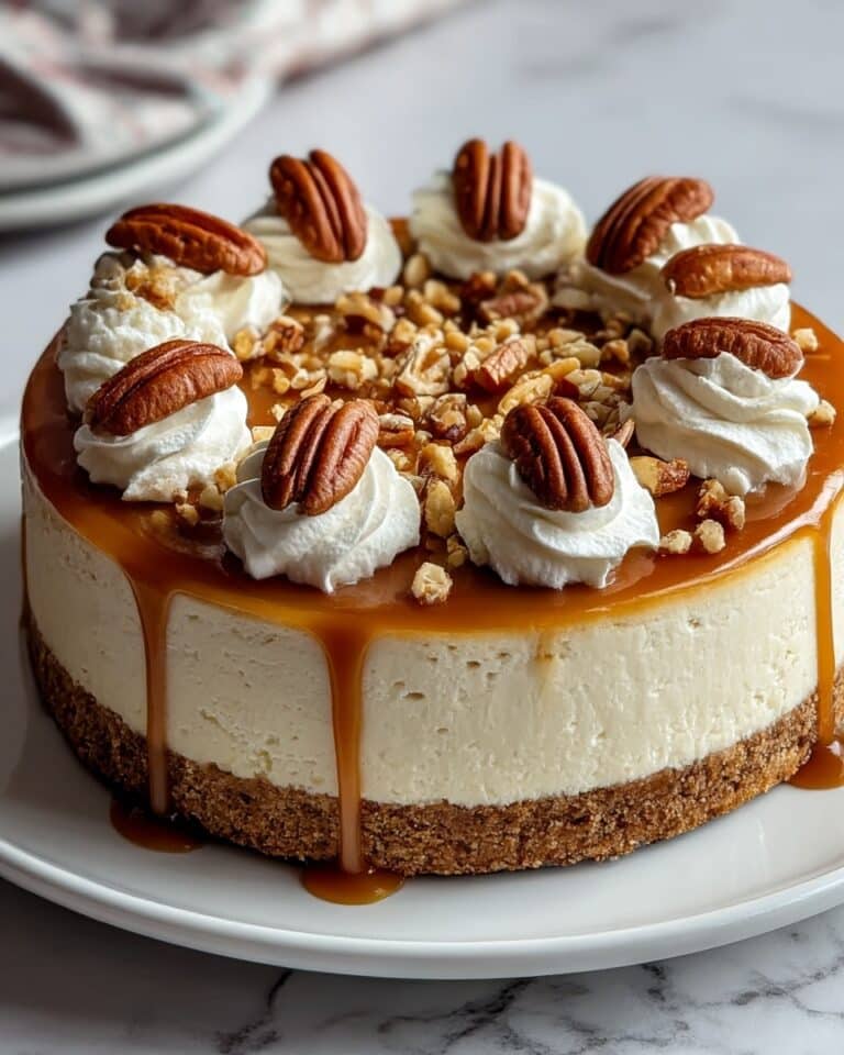 Browned Butter Pecan Cheesecake Recipe