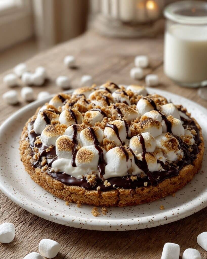 Single Serve S’mores Cookie Recipe